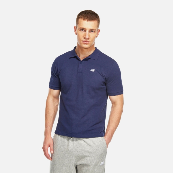 New Balance Lifestyle Erkek Lacivert Tişört - MNT3415-AVI